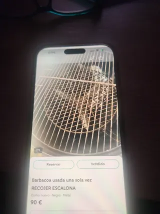 Barbacoa Weber Nero Usato 1 Volta