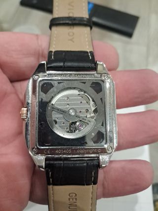 Reloj Viceroy Esqueleto Dorado y Negro