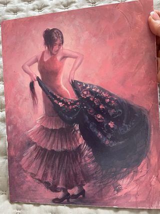 Cuadros de Flamenca (2 unidades)
