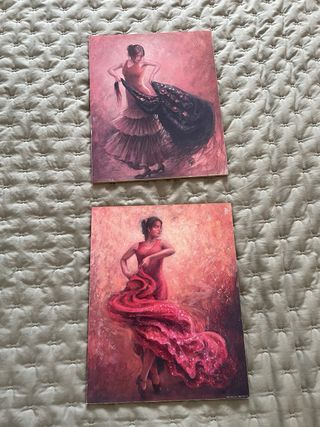 Cuadros de Flamenca (2 unidades)
