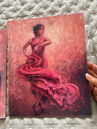 Cuadros de Flamenca (2 unidades)