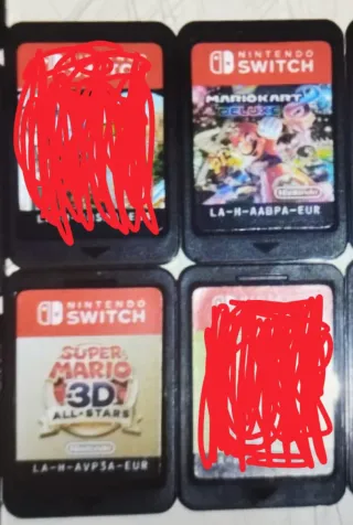 2 juegos Nintendo switch