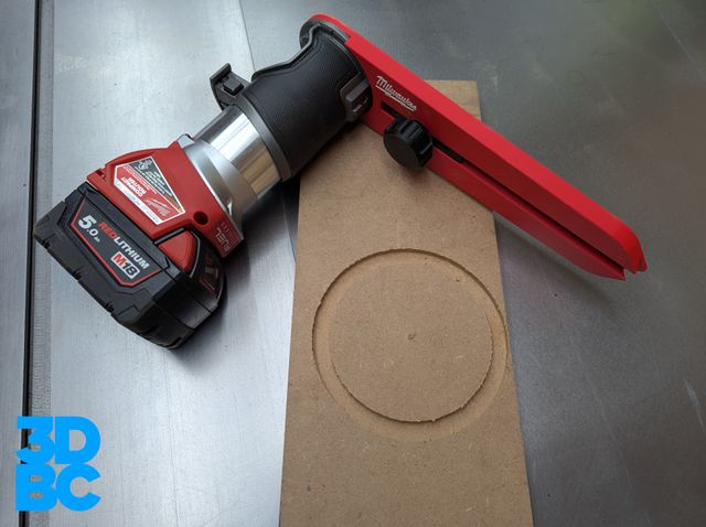 Plantilla Circular Milwaukee M18 FTR