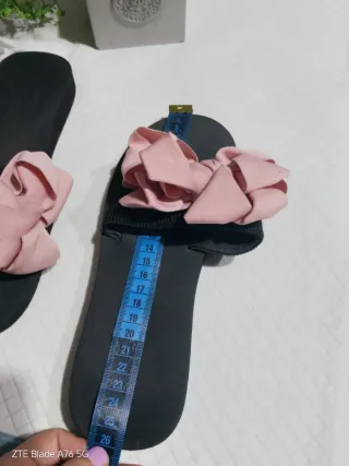 Ciabatte con fiocco rosa