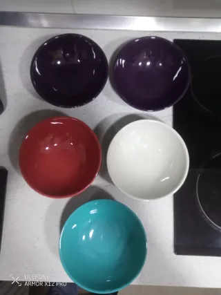 Pack de 7 boles de cerámica Ikea.