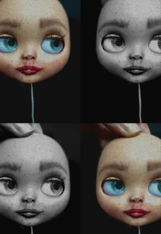 Cara Blythe customizada