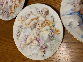 Set 4 Piatti Porcellana Tirschenreuth 1838 Hutsche