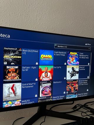 PS4 Pro 1TB + 2 Mandos + Juegos Físicos