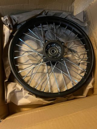 Llanta delantera pit bike 14