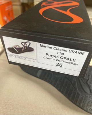 Sandalias La Marine Talla 36 Trenzadas Multicolor