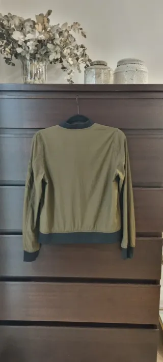 Bomber verde militar Zara