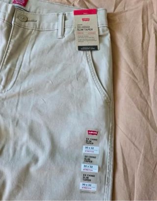 Levi’s XX Chino Slim Taper W30 L32 beige nuevo