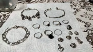 Lotto Pandora Bracciali e Charm Argento