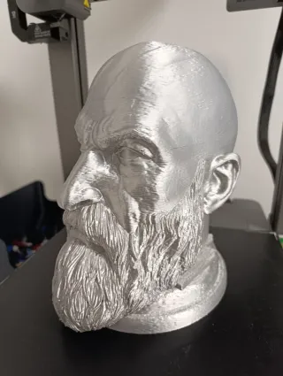 Busto Kratos Soporte Auriculares 25cm