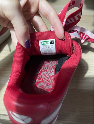 Zapatillas Puma Rojas