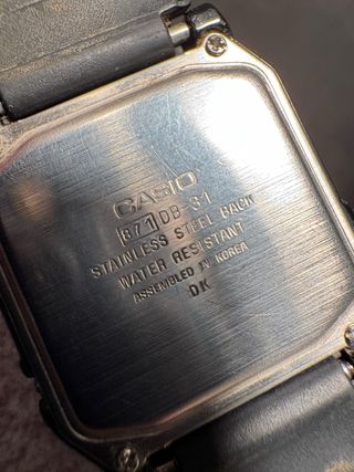 Casio DB-31 Data Bank