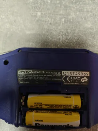 Nintendo Game Boy Advance Azul/Morado