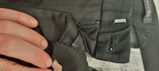 Pantalón de vestir negro Zara