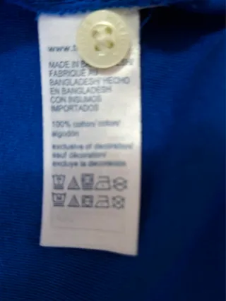 Polo Tommy Hilfiger Azul (Talla L) - Tejido Ligero