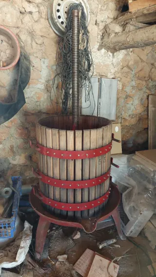 Prensa de vino