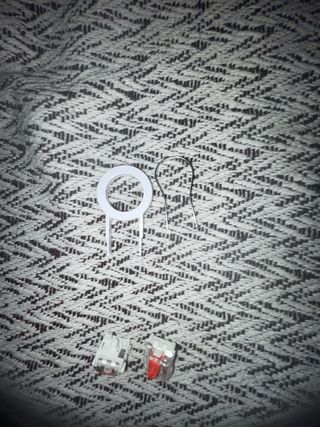 Teclado Mecánico Blanco, Azul y Rojo