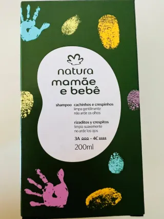 Kit Mamãe e Bebê Cachinhos e Crespinhos (Natura)
