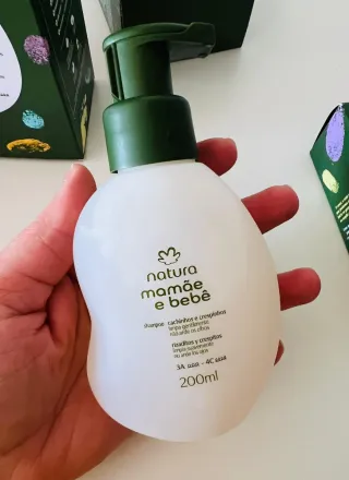 Kit Mamãe e Bebê Cachinhos e Crespinhos (Natura)