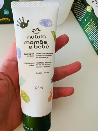 Kit Mamãe e Bebê Cachinhos e Crespinhos (Natura)