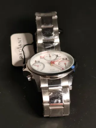 Reloj Radiant RA385703A Plata/Blanco Nuevo sin usa