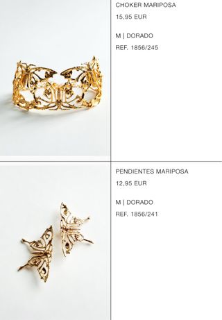 Conjunto collar ZARA