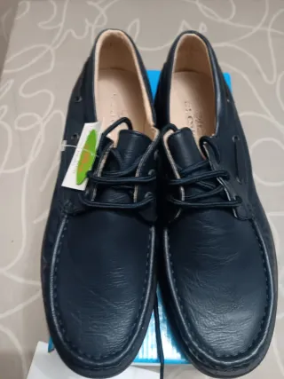 Zapatos náuticos CLOWSE azul oscuro