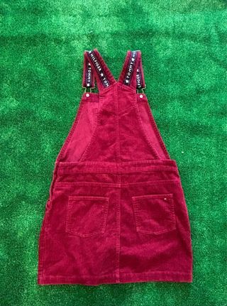 Peto Tommy Hilfiger Rojo Corduroy