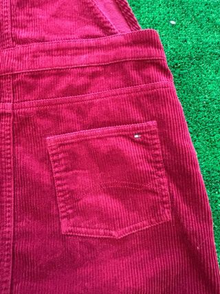 Peto Tommy Hilfiger Rojo Corduroy