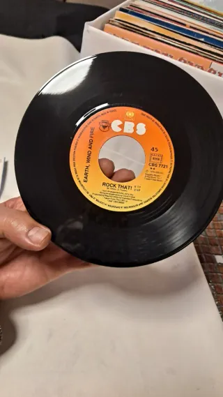 Vinilo 45 RPM Earth, Wind & Fire 1979