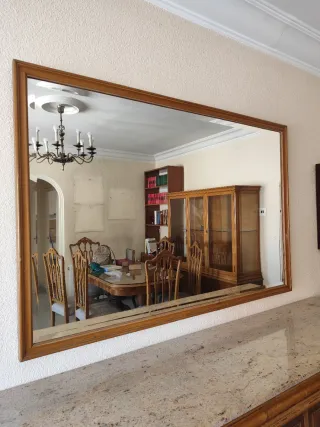 Espejo 150cm Madera
