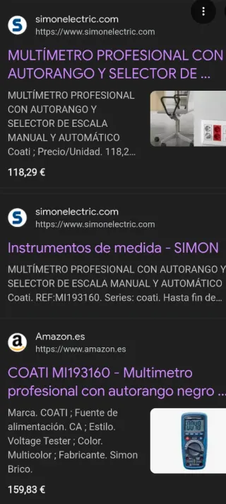 Multímetro Profesional Coati DT-9917T