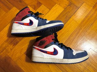 Nike Air Jordan 1 Mid SE “Multicolored Swoosh”