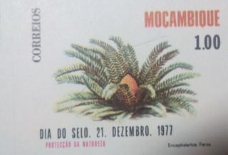 Moçambique Selo Proteção Natureza 1977