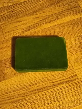 Elegante astuccio Anson verde per penne stilografiche