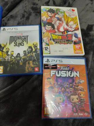 Lote 5 Videojuegos PS4/PS5/Wii