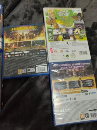 Lote 5 Videojuegos PS4/PS5/Wii