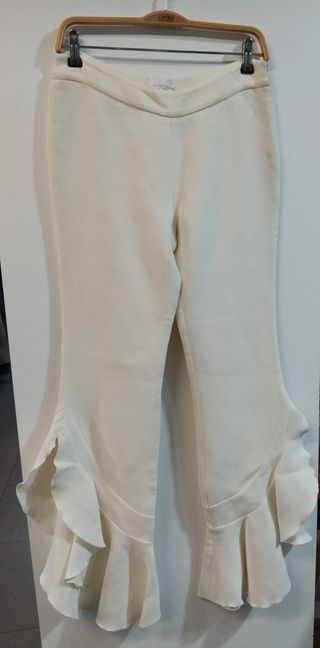 Pantalones Giambattista Valli blancos