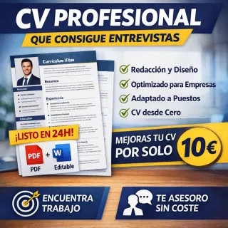 Mejora tu CV y consigue más entrevistas!