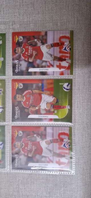 Coleção Panini Ídolos Futebol Cartas