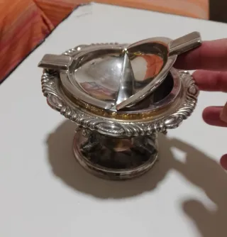 Ceniceros de alpaca vintage