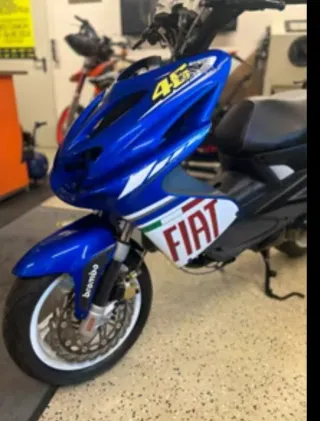 Kit Pegatinas Rossi Fiat Yamaha Aerox 50cc