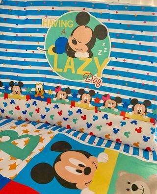 Vestidura Cuna Mickey Mouse Disney