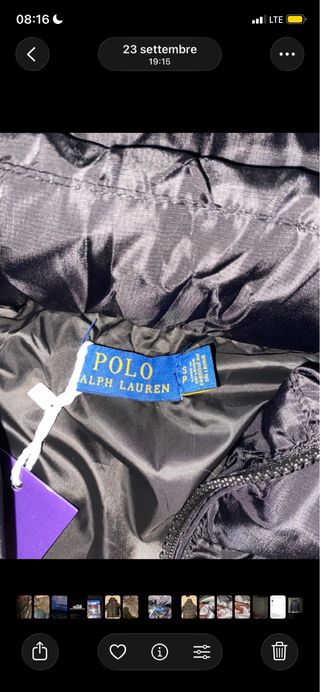 Polo Ralph Lauren Giubbino Nero