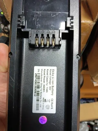 Batería E-Bike Li-ion 36V