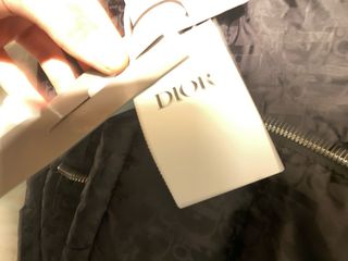 Giubbino Dior Monogram Nero Grigio